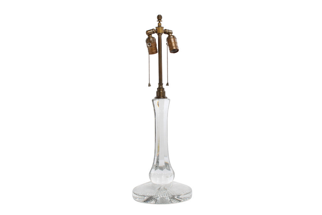 Cut Crystal Lamp, England 19th Century Default