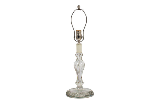 Cut Crystal Table Lamp, England 19th Century Default