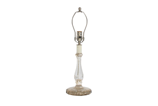 Cut Crystal Table Lamp, England 19th Century Default