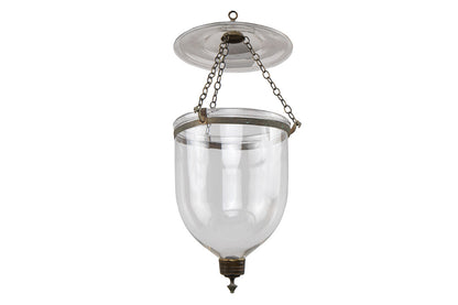 Clear Glass Anglo Indian Bell Lantern, England 19th Century Default