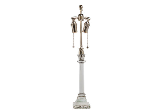 Cut Crystal Regency Table Lamp, England 19th Century Default