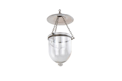 Clear Glass Anglo Indian Bell Lantern, England 19th Century Default