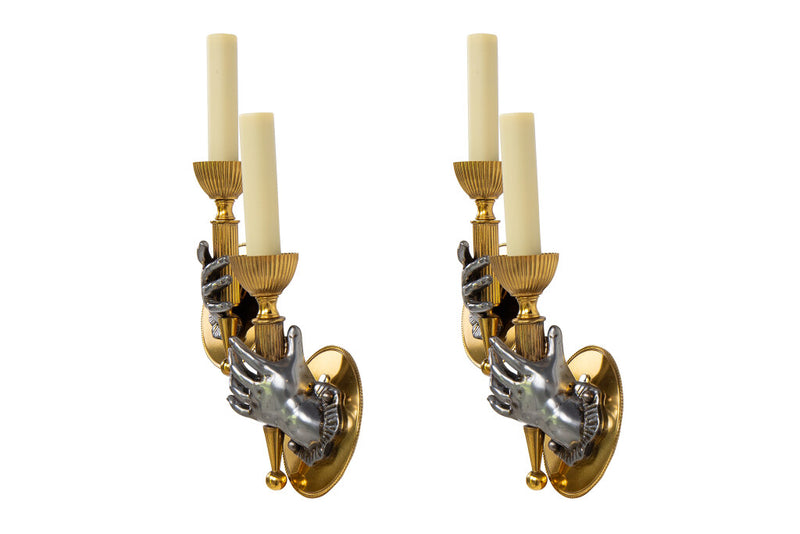 Gilt Bronze And Gun Metal 
