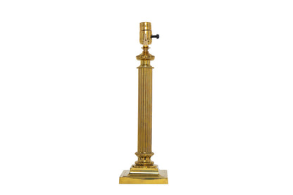 Gilt Bronze Neo-Classical Style Table Lamp, England 19th Century Default