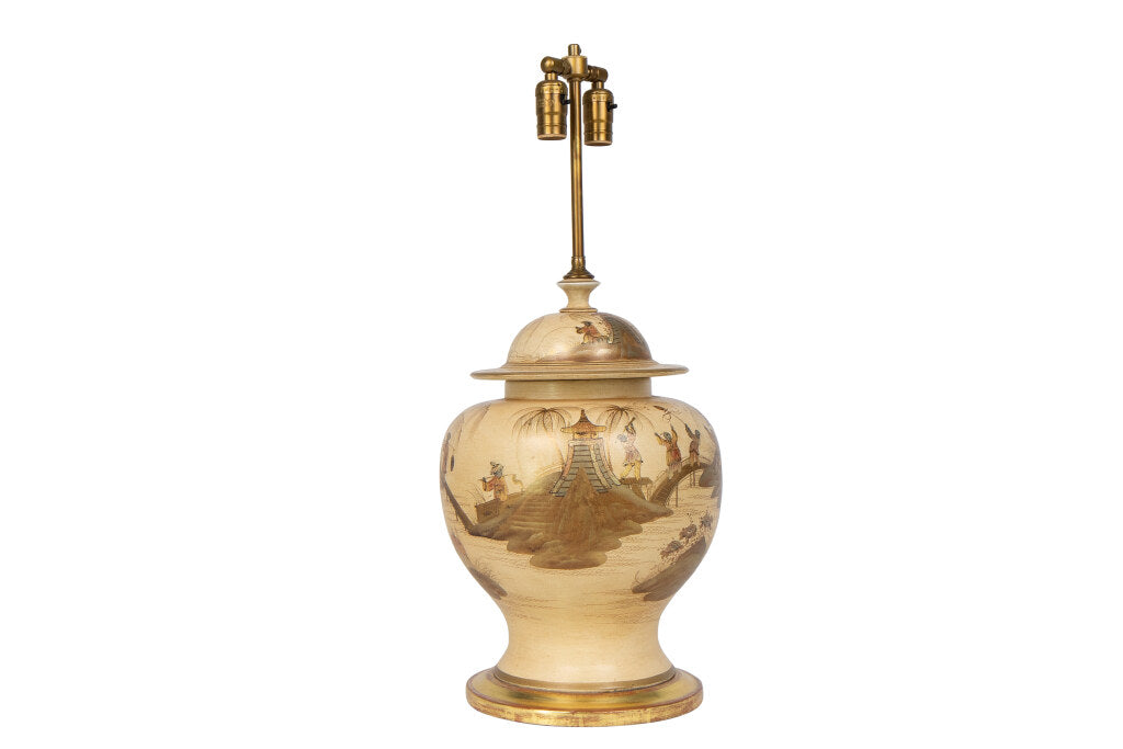 REGENCY cut crystal column lamp base, England, circa 1810 Default