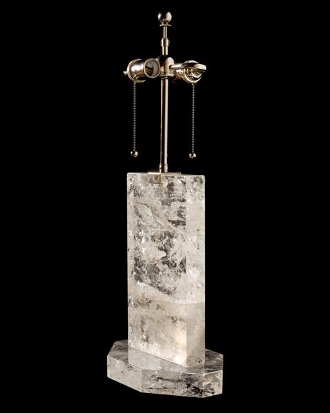 GLACIER&nbsp; Rock Crystal Table Lamp