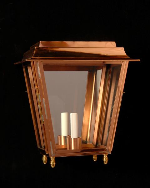 Copper Indoor/Outdoor One Light Wall Lantern