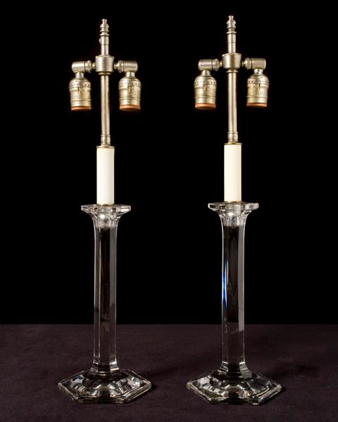 Crystal Candlestick Lamps By 