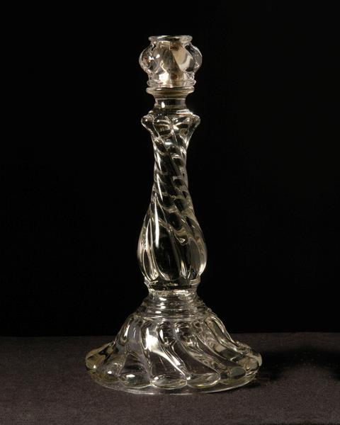Crystal Twist Lamp By "BACCARAT", France 19th Century