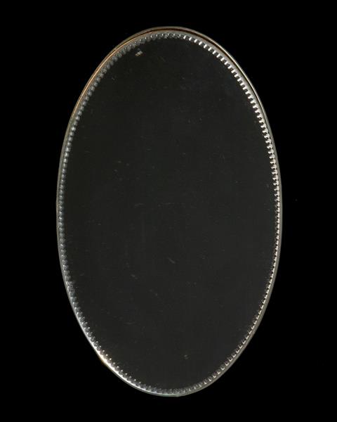 Painted Brass And Mirror Table Plateau, England 19th Century