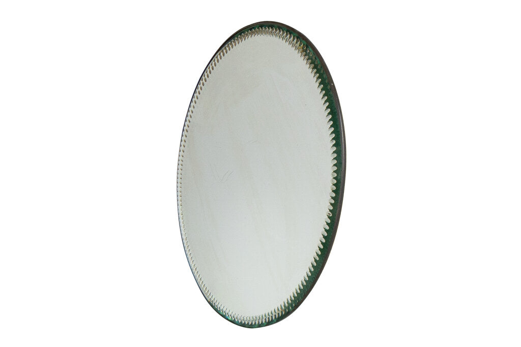 Painted Brass And Mirror Table Plateau, England 19th Century Default