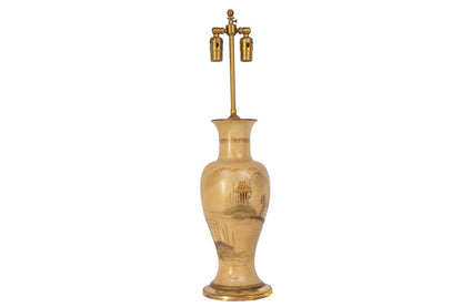 REGENCY cut crystal column lamp, England, circa 1820, not wired Default