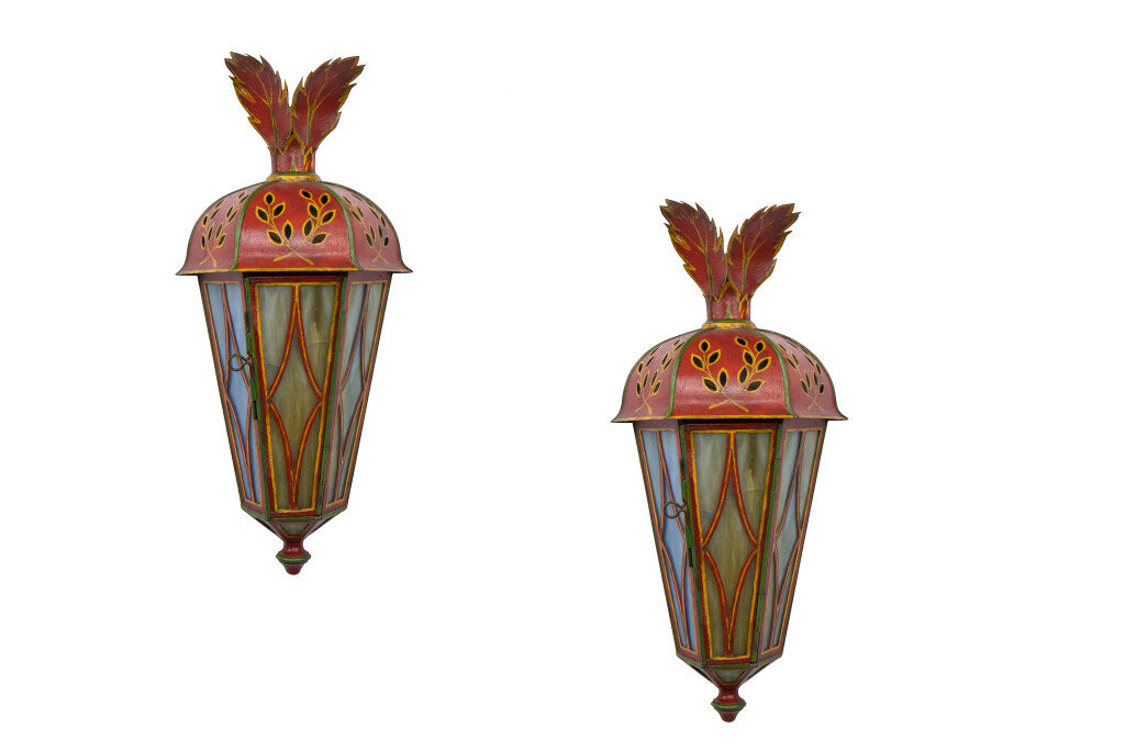 Rare Bronze Spiral Columnar Shape Candlesticks On Footed Bases, Default