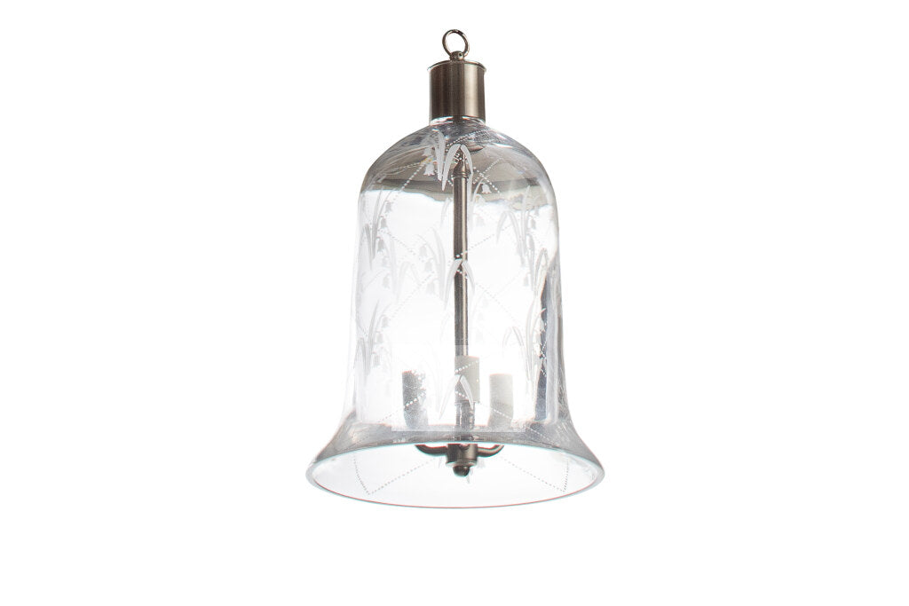 Venetian Hand Blown Colored Glass FUME  Six Light Chandelier Default
