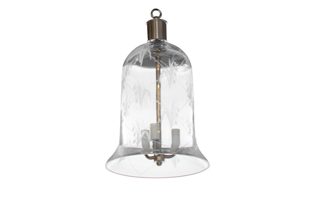 Venetian Hand Blown Colored Glass FUME  Six Light Chandelier Default