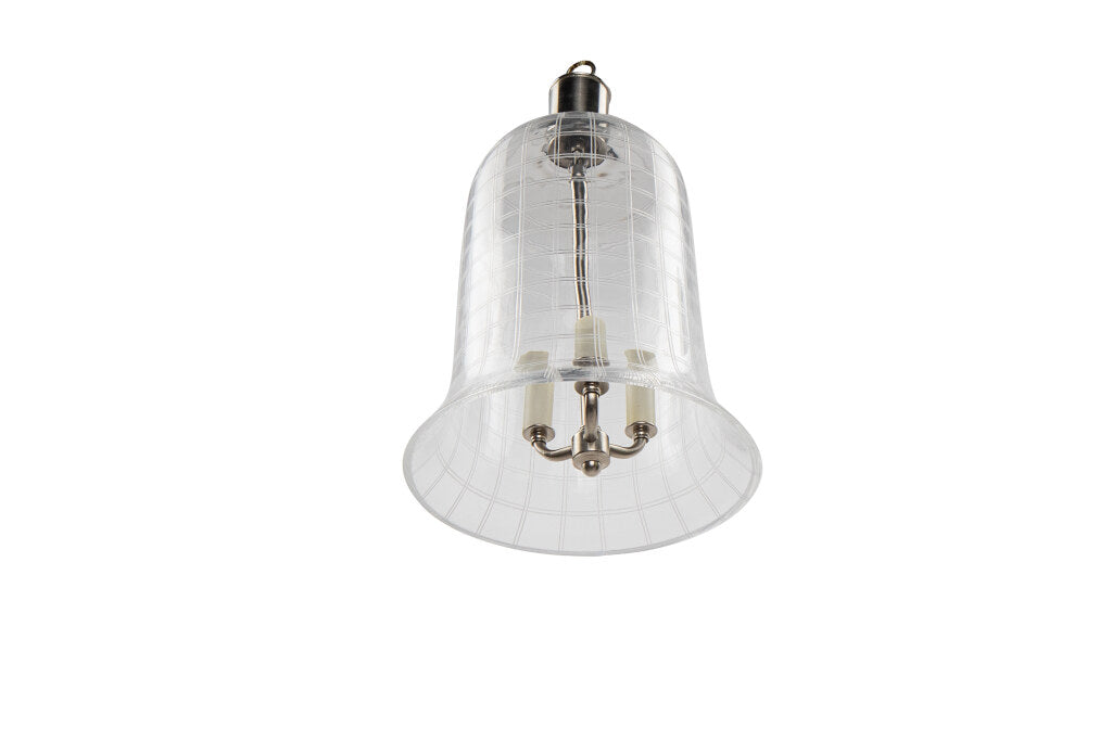 Venetian Hand Blown Colored Glass FUME  Six Light Chandelier Default