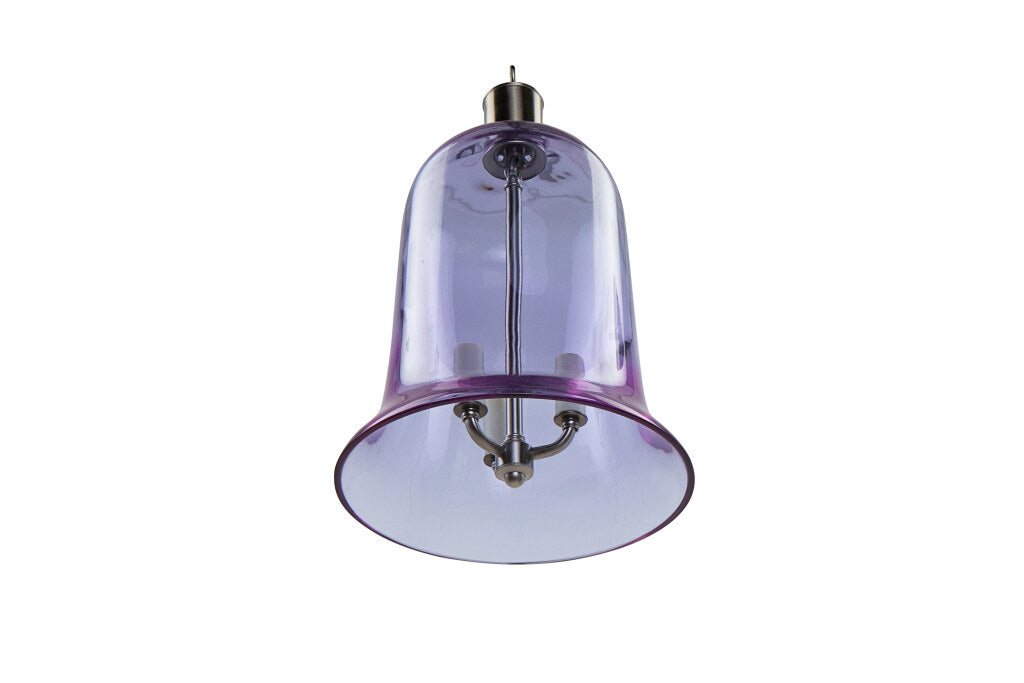 Venetian Hand Blown Colored Glass FUME  Six Light Chandelier Default