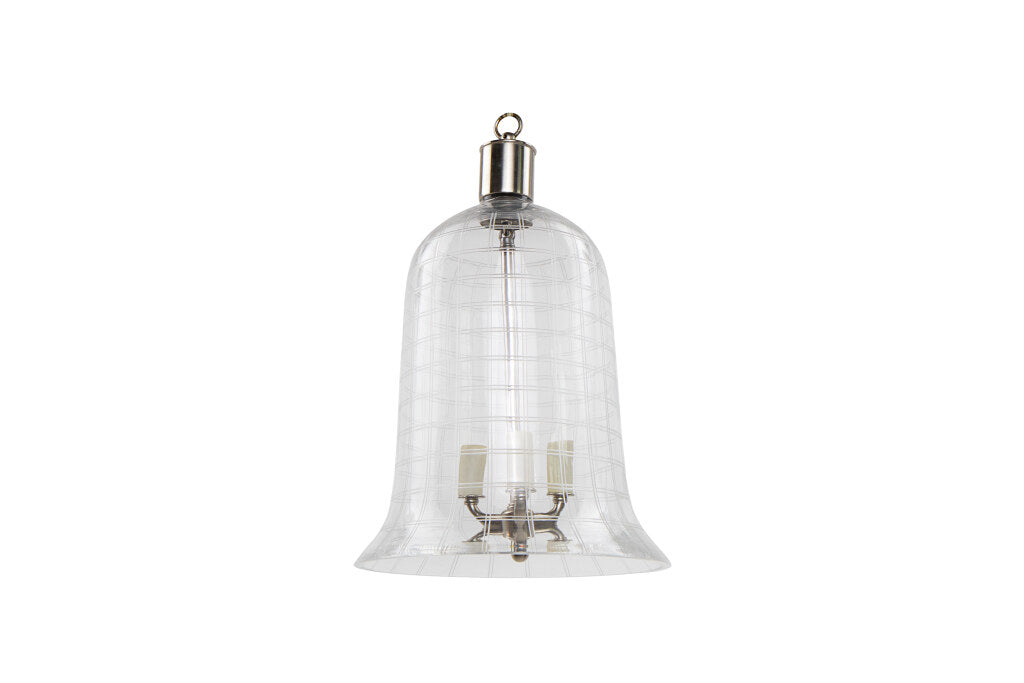 Venetian Hand Blown Colored Glass FUME  Six Light Chandelier Default