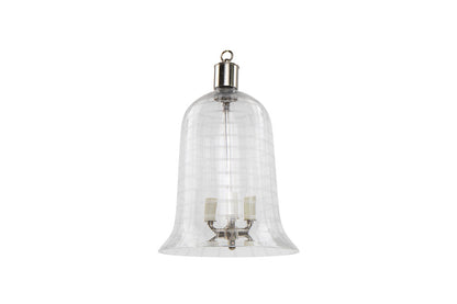 Venetian Hand Blown Colored Glass FUME  Six Light Chandelier Default