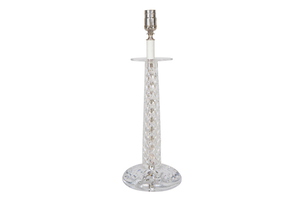 Crystal Diamond Cut Candlestick Lamp Default