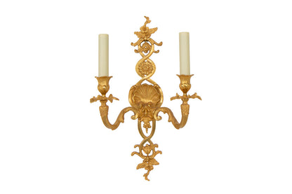 Gilt Bronze Regence Style Two Light Sconce Default