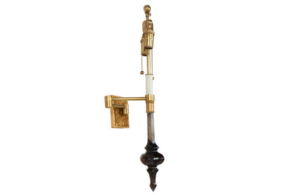 Gilt Bronze And  Rock Crystal Two Light  Wall Lamp Default