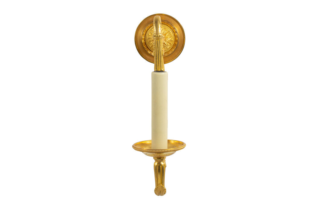 Gilt Bronze Marie Antoinette Style One Light Sconce Default