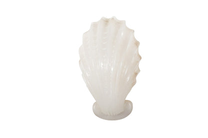 Shell Motif Hand Carved Alabaster Shell Motif "NAUTILUS" One Lig Default