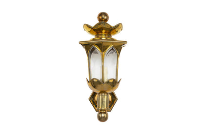 Polished Brass  Art Deco Style "DELANO"  Left And Right One Ligh Default