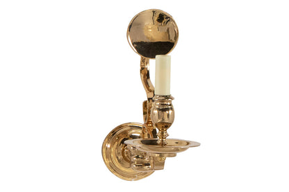 Polished Brass Dutch Baroque Style Left And Right Hand Motif One Default