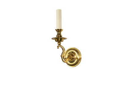 Gilt Bronze Regence Style Two Light Sconce With Mask Decoration Default