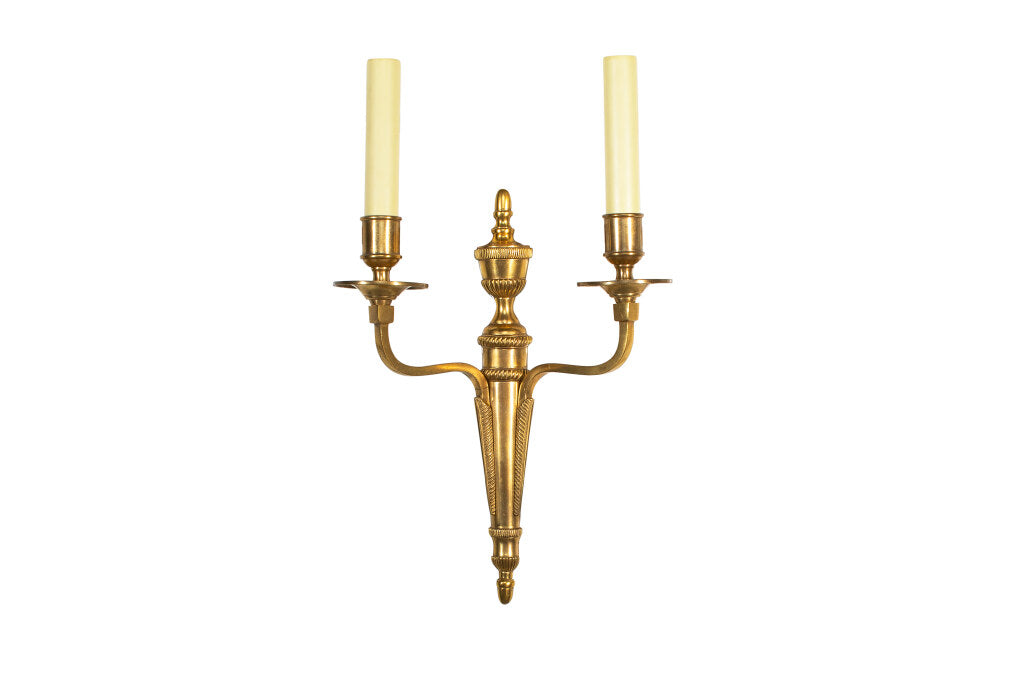 Gilt Bronze L.XVI Style Two Light Sconce Default